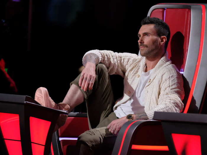 Will Adam Levine be first shown wearing a hat?