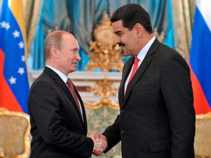 Maduro also has the backing of Russia and China, which gives him leverage.