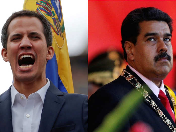 Guaidó on January 23 declared himself the interim president of Venezuela in defiance of Maduro and amid nationwide protests. Speaking to thousands of cheering supporters, Guaidó said he was "formally assuming the responsibility of the national executive."