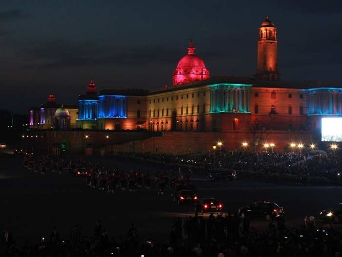 The Rashtrapati Bhawan (President