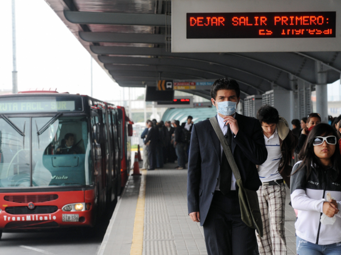 The mayor of Bogotá pledged in 2018 that "by the year 2030, 80% of Bogotá citizens will have a mass transit line, metro or trunk lines less than a kilometer away."