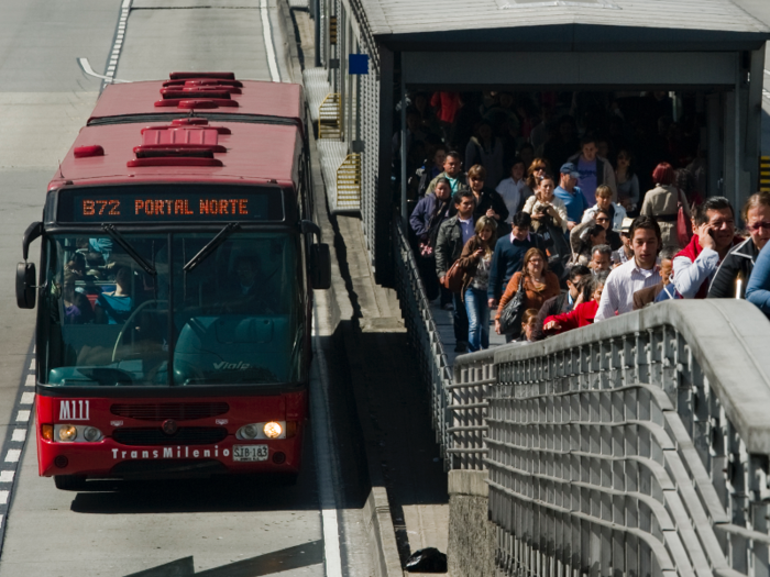 Bogotá has been populated for millennia by indigenous folks like the Muisca, and the city was founded in 1538. But its public transit is still pretty new. The TransMilenio, replacing an outdated bus system, was founded in 2000.