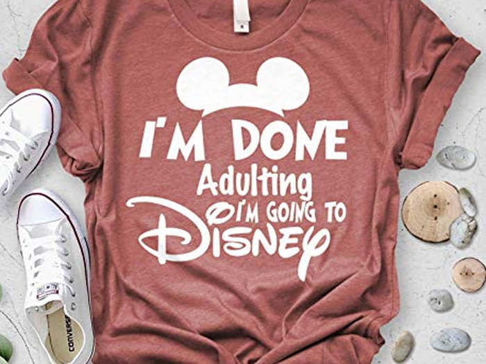 A funny tee for Disney lovers who