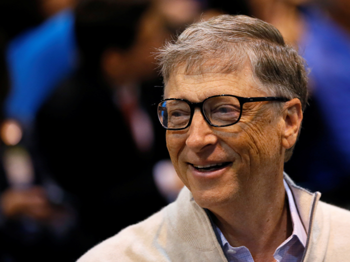 1. Bill Gates — 45.6%