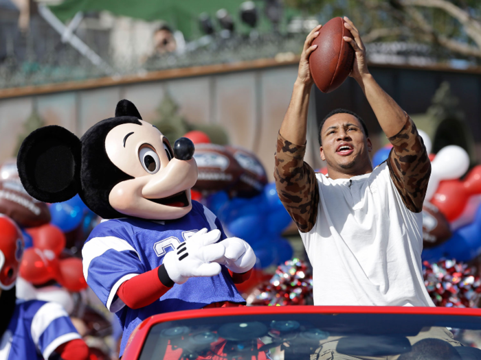 Now check out which players actually visited Disney World after winning the Super Bowl: