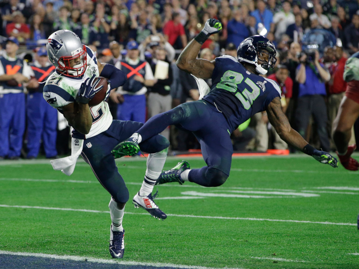 2015: Super Bowl XLIX — Malcolm Butler interception on the one-yard line