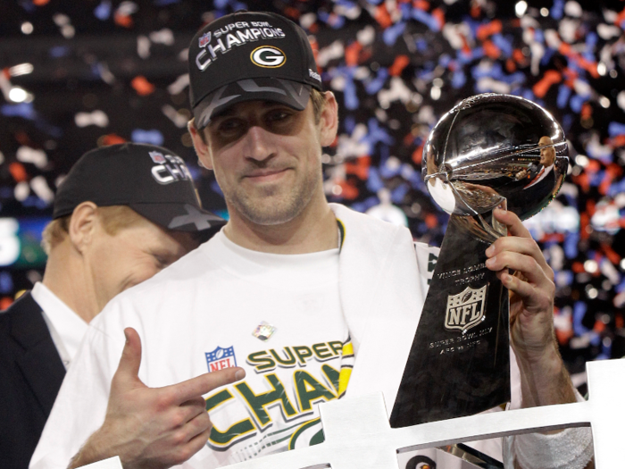 2011: Super Bowl XLV — Aaron Rodgers proves he