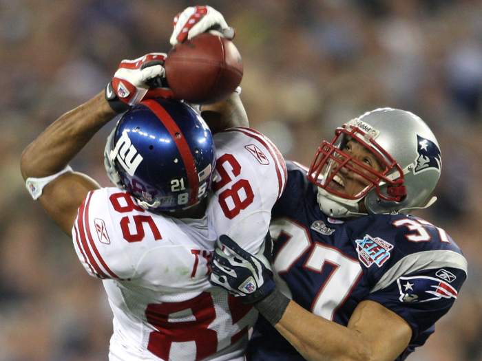 2008: Super Bowl XLII — David Tyree