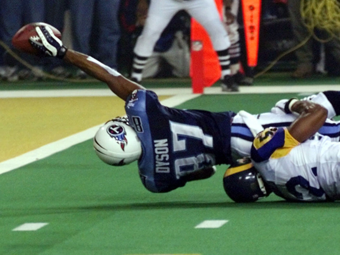 2000: Super Bowl XXXIV — One yard short