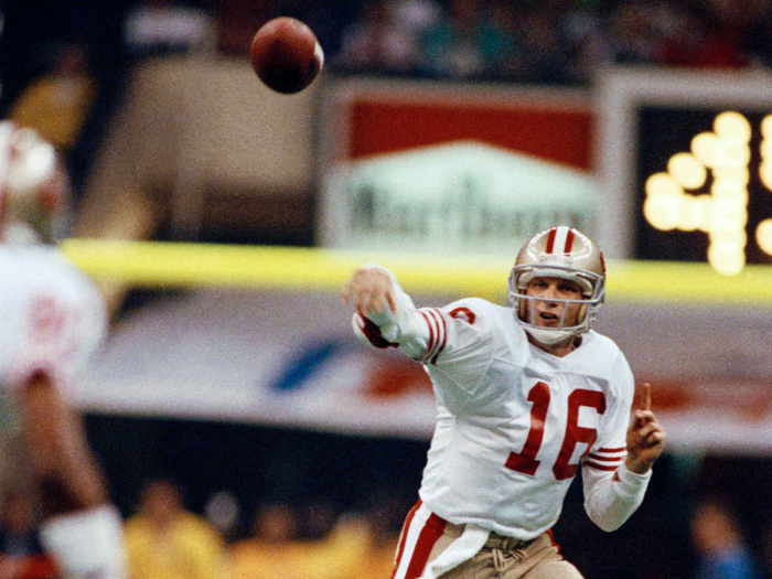 1990: Super Bowl XXIV — Montana thrashes the league