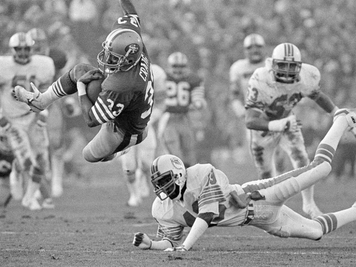 1985: Super Bowl XIX —Joe Montana beats out Dan Marino