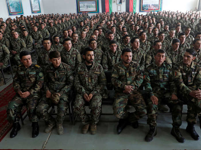 The strength of the Afghan forces is at its lowest level in four years, raising serious concerns about the future of the country in the event of a complete withdrawal of NATO forces.