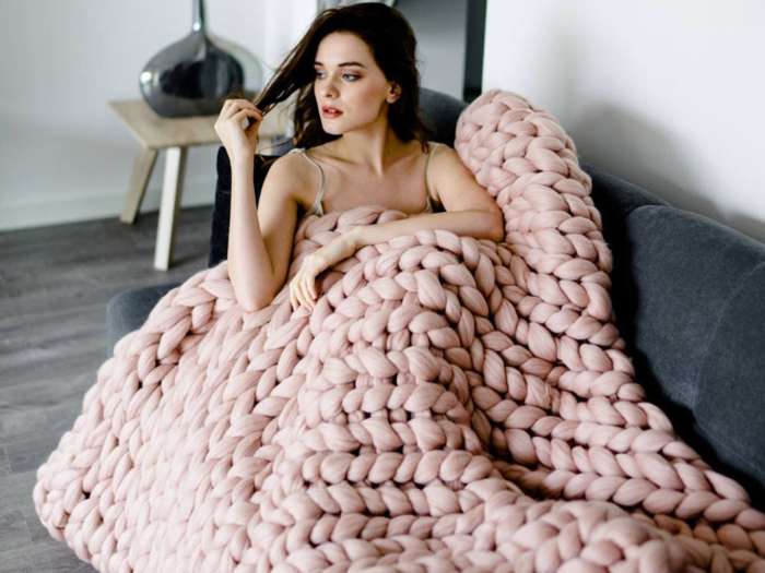 The biggest, coziest blanket they can bundle up in