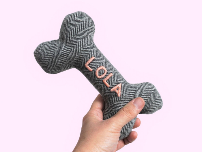 A personalized dog toy for your (or their) canine companion