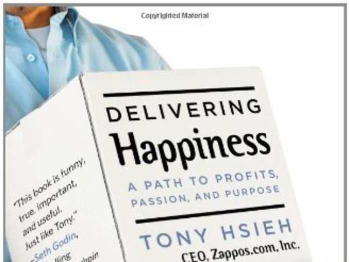 "Delivering Happiness: A Path to Profits, Passion, and Purpose" by Tony Hsieh