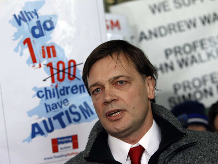 Unfortunately, a discredited doctor named Andrew Wakefield has led many people to mistakenly believe that there