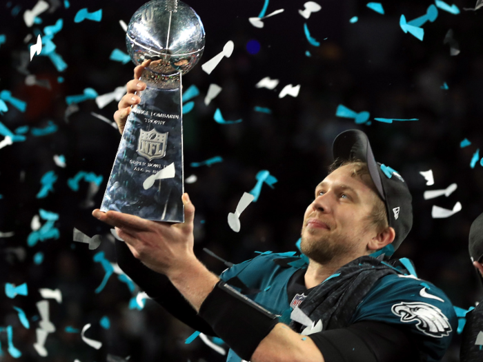 2018: Nick Foles, QB, Philadelphia Eagles