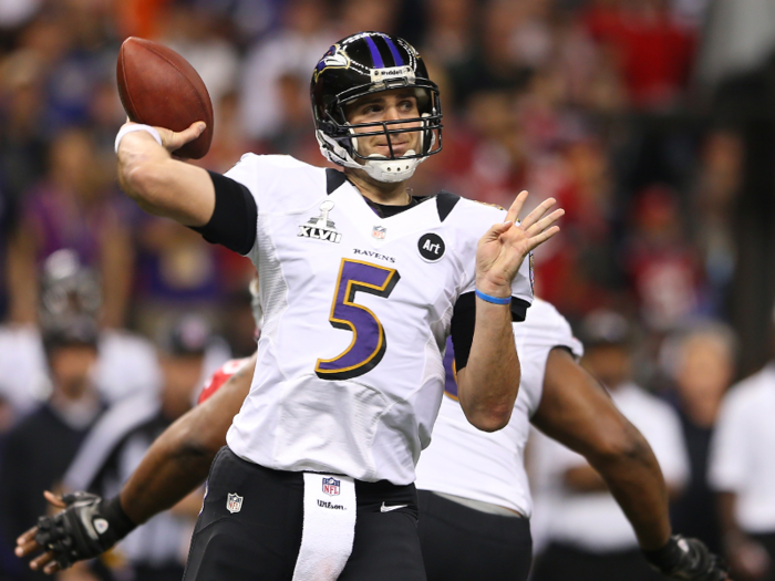 2013: Joe Flacco, QB, Baltimore Ravens