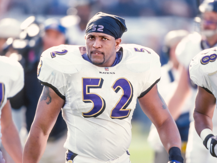 2001: Ray Lewis, LB, Baltimore Ravens