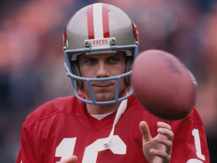 1985: Joe Montana, QB, San Francisco 49ers