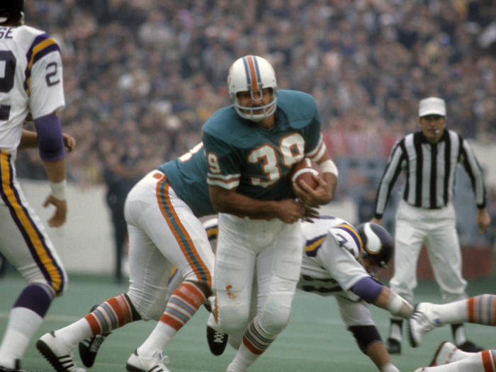 1974: Larry Csonka, RB, Miami Dolphins