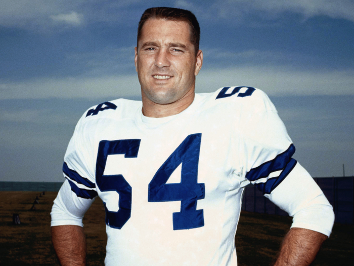 1971: Chuck Howley, LB, Dallas Cowboys