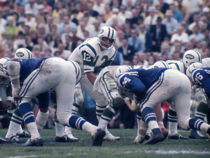 1969: Joe Namath, QB, New York Jets