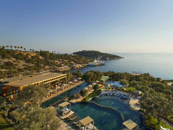 "There are newer, flashier, trendier resorts in Turkey and all over the Med, but the Mandarin Oriental Bodrum seems poised to become one of the classics," Ann Abel wrote in Forbes in 2018.