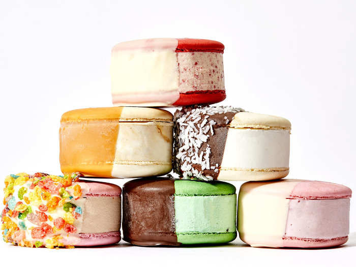 In a single day in June, Kylie once ordered a 6-pack of macaron ice cream sandwiches from the Milk ice cream parlor ...