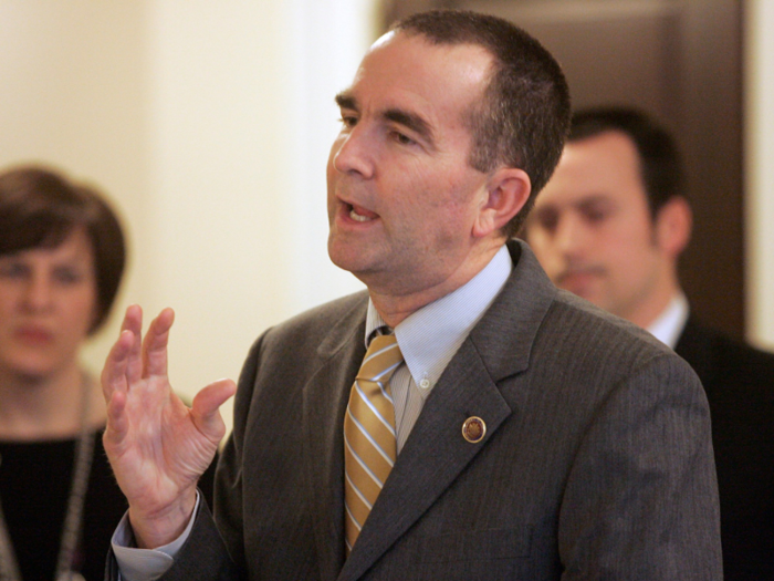 Northam first entered politics in 2007 when he won Virginia 6th Senate district seat, gaining control of Norfolk and the Eastern Shore areas where he was raised.