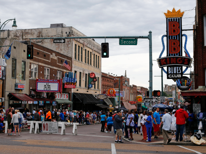 11. Memphis, Tennessee