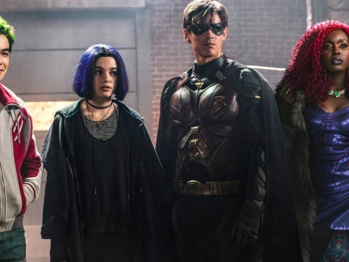 3. "Titans" (DC Universe)