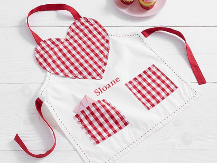 A personalized apron