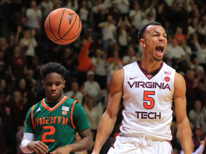 ▲ No. 11 Virginia Tech Hokies — Up 1 spot in the AP Top 25 Poll