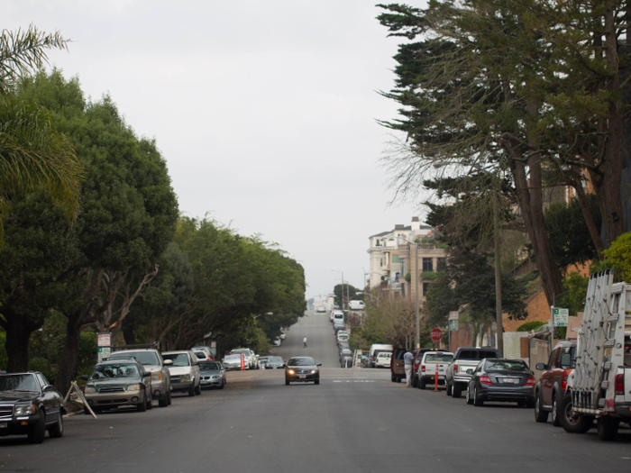 It looks a lot different than life in the very walkable Pacific Heights, a neighborhood in San Francisco housing the city