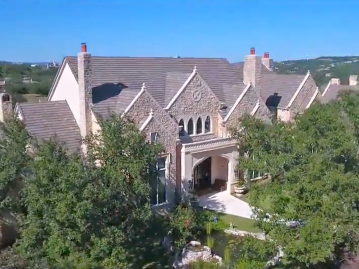 And this seven-bedroom mansion at 8106 Chalk Knoll Drive was built in 1999, but parts of it have been renovated or remodeled.