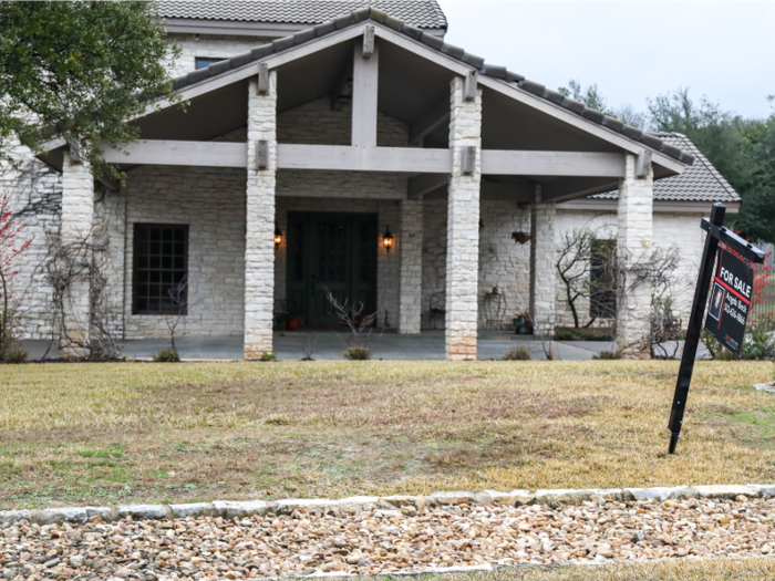 This four-bedroom home at 3707 Mist Creek Drive was built in 1985 and is for sale for $1,199,000.