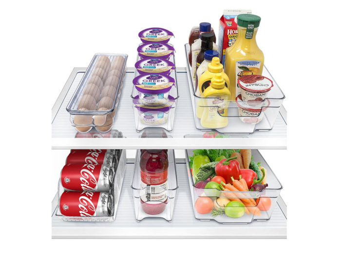 Fridge organizers