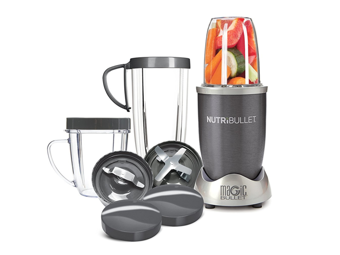 A NutriBullet or small, high-powered blender