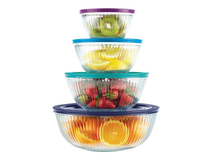 Mixing bowls with lids