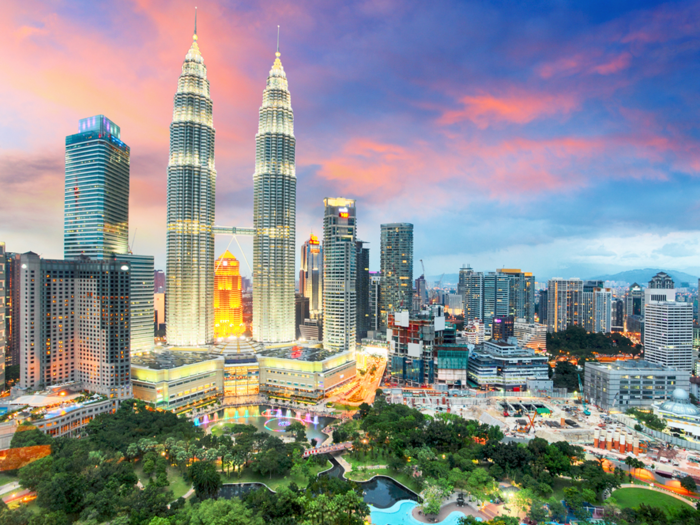 9. Malaysia — 159 countries