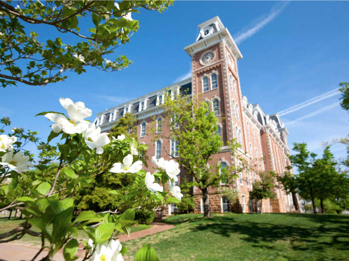 37. University of Arkansas