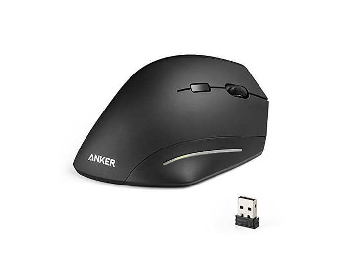 A wireless mouse