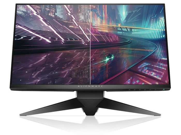 Dell was also kind enough to send me a 25-inch Alienware gaming monitor to review as well.