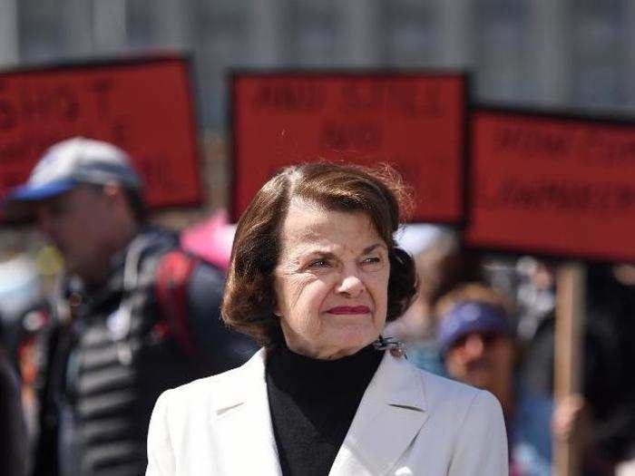 Sen. Dianne Feinstein (D-CA): 85 years old