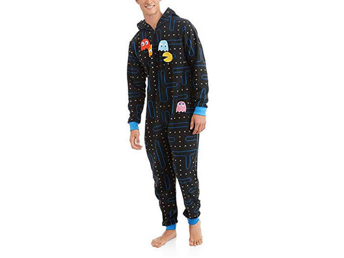 A cozy onesie that combines some of their favorite things — gaming and naps