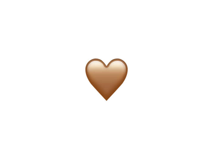 Brown heart