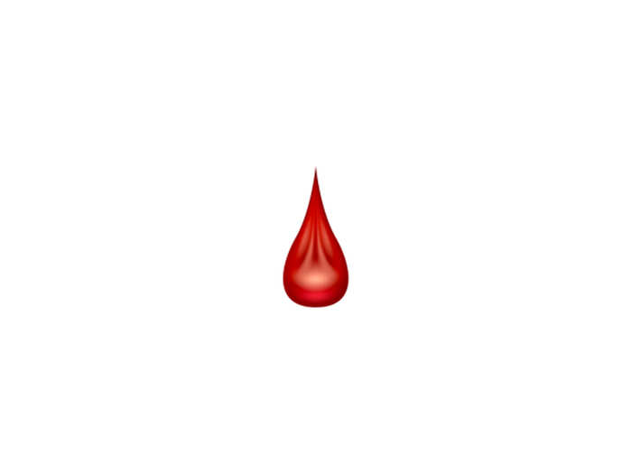 Drop of blood