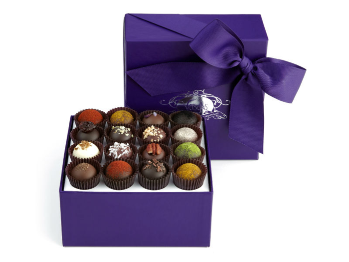 The best exotic chocolate truffle box