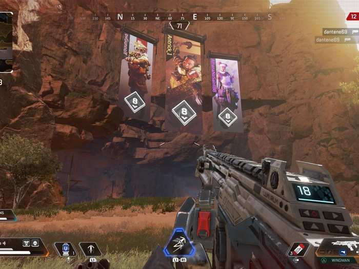 9. "Apex Legends" feels like a playable game show, with a "Hunger Games" meets "The Running Man" vibe.